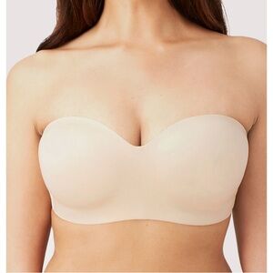 Wacoal Staying Power Wire Free
Strapless Bra Style 854372 Sand